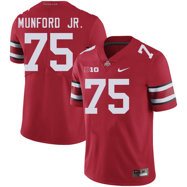 Thayer Munford Jr. Ohio State Buckeyes Jersey College Football Uniforms-Red